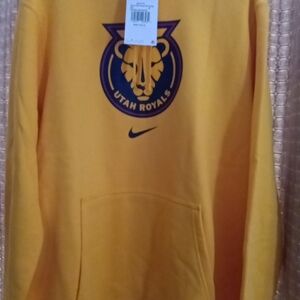Nike Yellow Utah Royals Hoodie